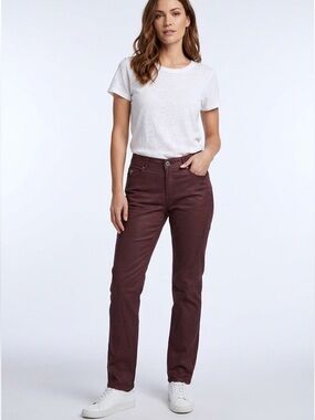 Guess Burgundy Skinny Jean Pants Size 16
